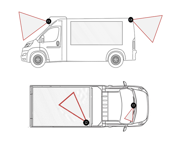 van security camera