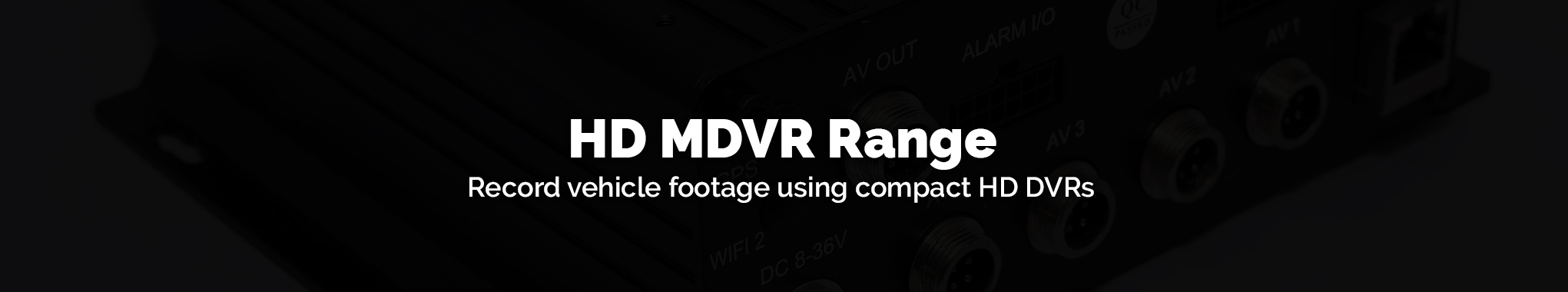 MDVR Range 4 channels