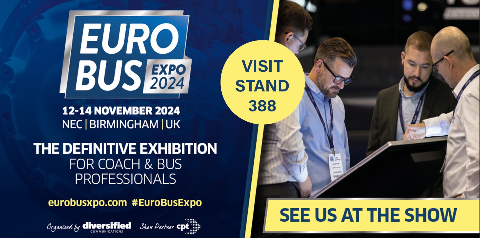 SURE Solutions to Exhibit at Euro Bus Expo 2024